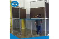 鋁合金型材隔斷/隔墻/屏風的的優點